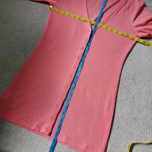 COUNTRY ROAD 100% Merino Wool Button Up Cardigan Sweater Slim Fit Women's Large - Picture 10 of 10